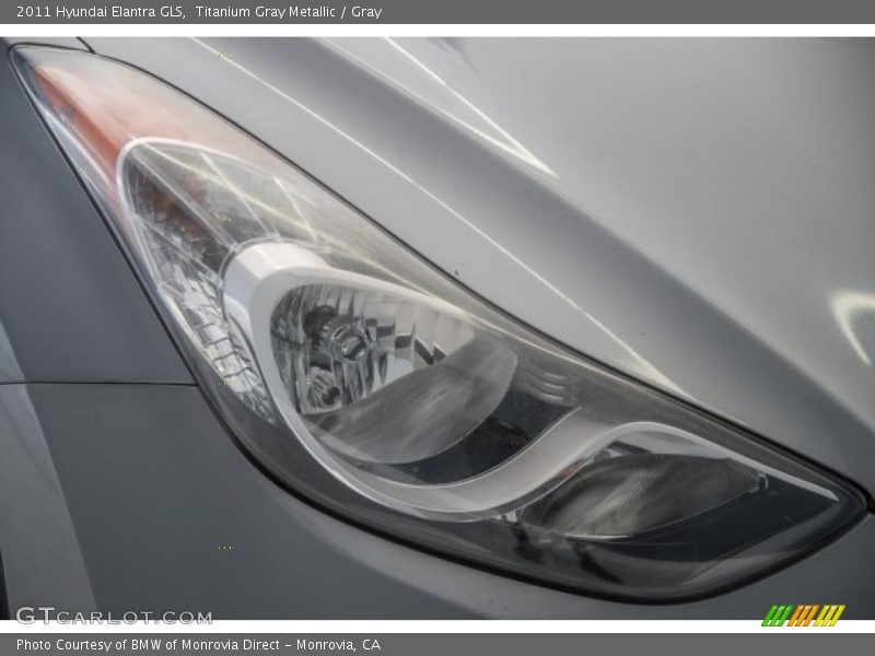 Titanium Gray Metallic / Gray 2011 Hyundai Elantra GLS