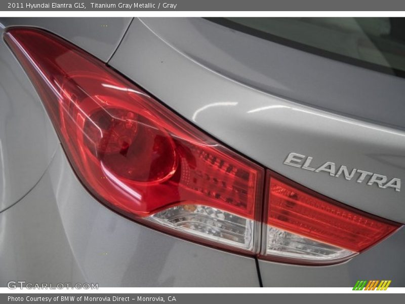Titanium Gray Metallic / Gray 2011 Hyundai Elantra GLS