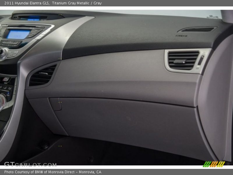 Titanium Gray Metallic / Gray 2011 Hyundai Elantra GLS