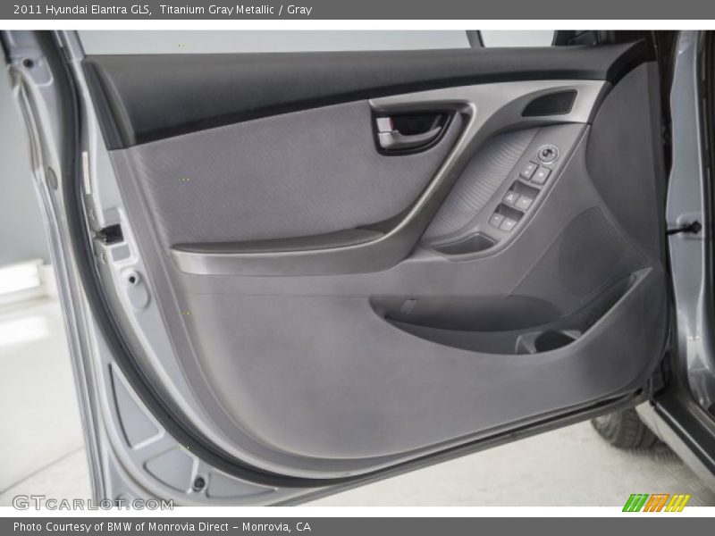 Titanium Gray Metallic / Gray 2011 Hyundai Elantra GLS