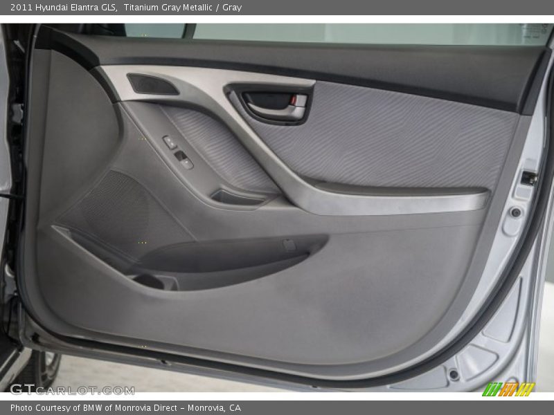 Titanium Gray Metallic / Gray 2011 Hyundai Elantra GLS