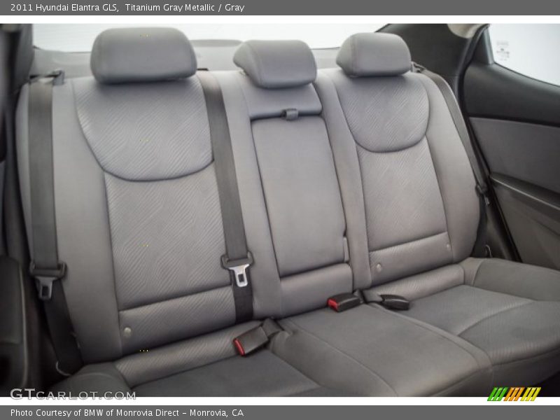 Titanium Gray Metallic / Gray 2011 Hyundai Elantra GLS