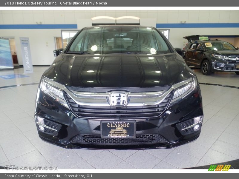 Crystal Black Pearl / Mocha 2018 Honda Odyssey Touring