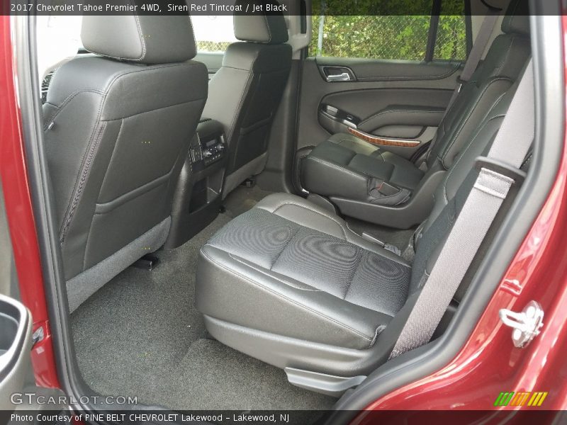 Siren Red Tintcoat / Jet Black 2017 Chevrolet Tahoe Premier 4WD