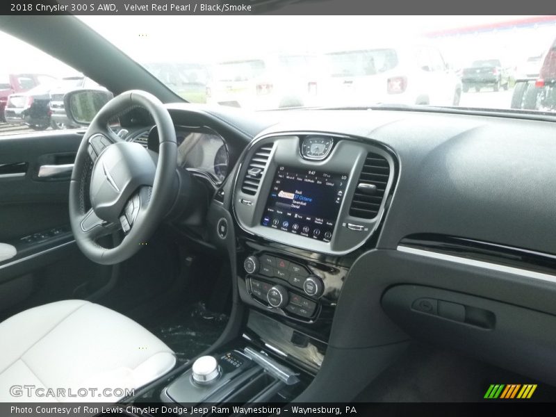 Velvet Red Pearl / Black/Smoke 2018 Chrysler 300 S AWD