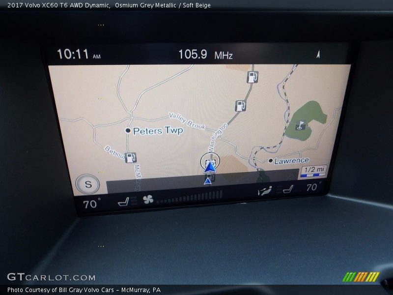 Navigation of 2017 XC60 T6 AWD Dynamic
