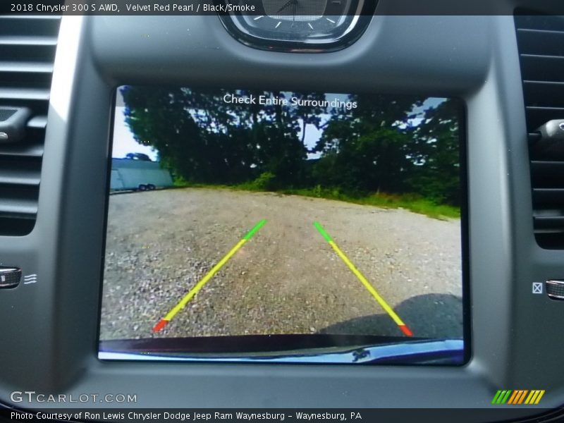 Velvet Red Pearl / Black/Smoke 2018 Chrysler 300 S AWD