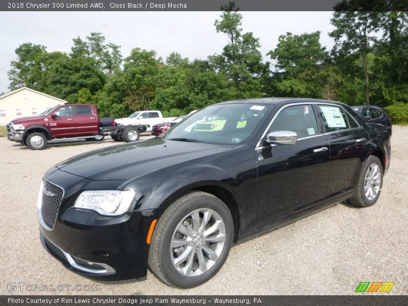 Gloss Black / Deep Mocha 2018 Chrysler 300 Limited AWD