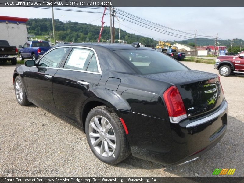 Gloss Black / Deep Mocha 2018 Chrysler 300 Limited AWD