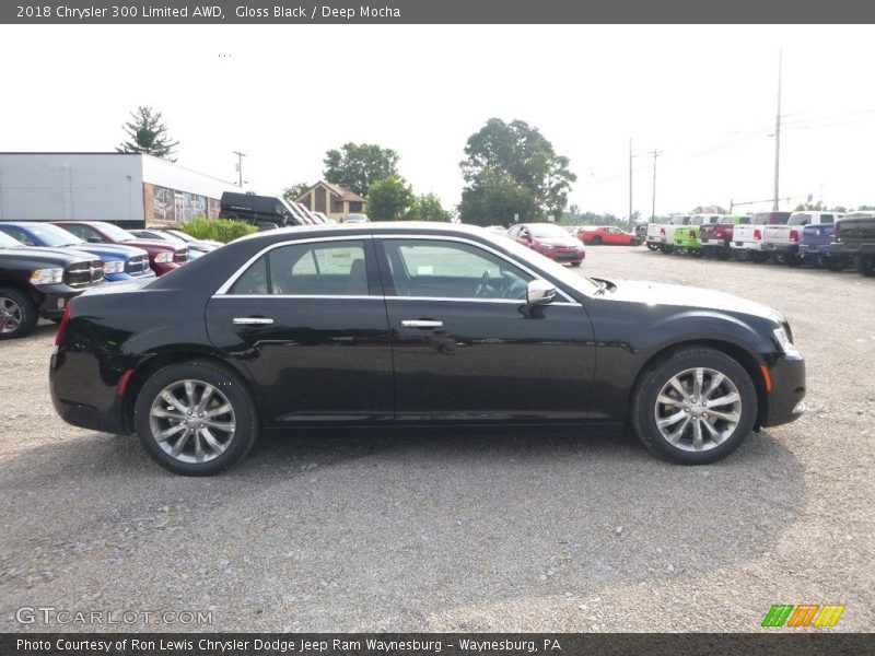 Gloss Black / Deep Mocha 2018 Chrysler 300 Limited AWD