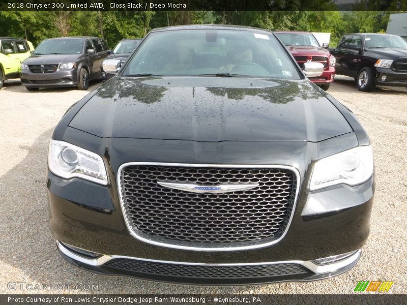 Gloss Black / Deep Mocha 2018 Chrysler 300 Limited AWD