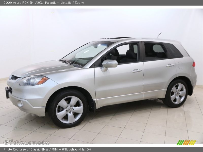 Palladium Metallic / Ebony 2009 Acura RDX SH-AWD