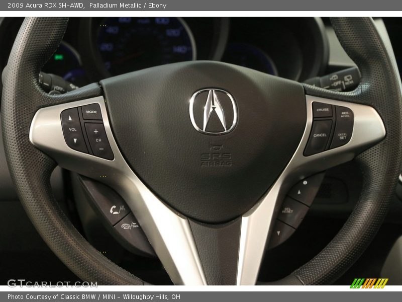 Palladium Metallic / Ebony 2009 Acura RDX SH-AWD