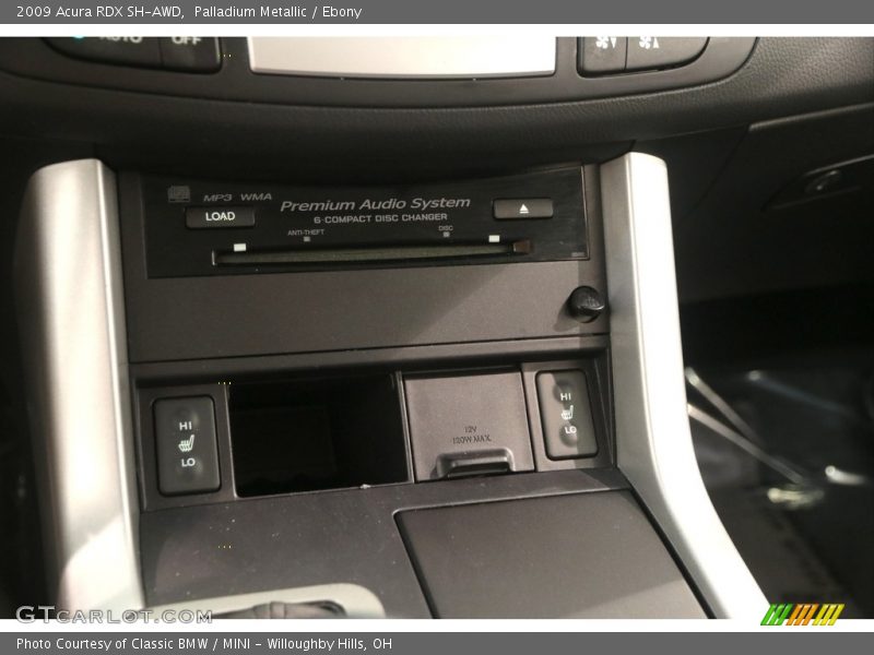 Palladium Metallic / Ebony 2009 Acura RDX SH-AWD