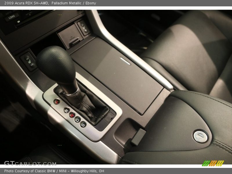 Palladium Metallic / Ebony 2009 Acura RDX SH-AWD
