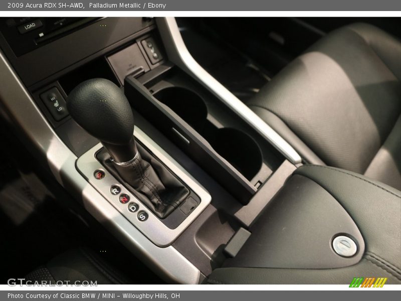 Palladium Metallic / Ebony 2009 Acura RDX SH-AWD