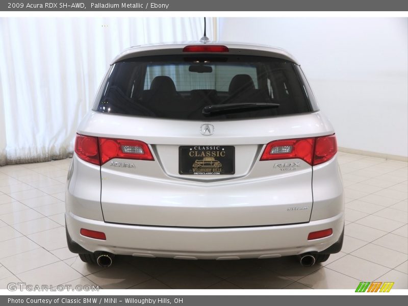 Palladium Metallic / Ebony 2009 Acura RDX SH-AWD