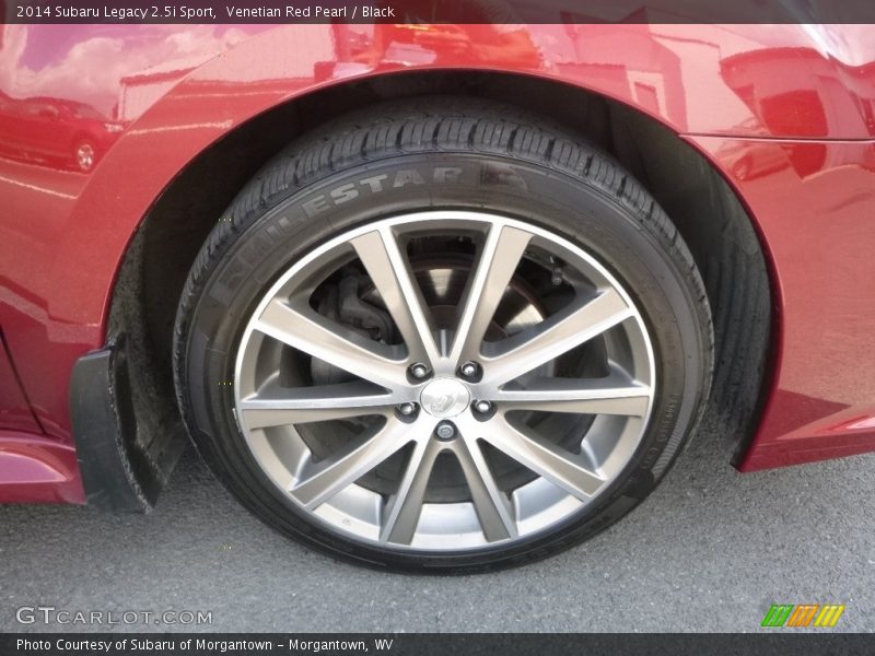 Venetian Red Pearl / Black 2014 Subaru Legacy 2.5i Sport