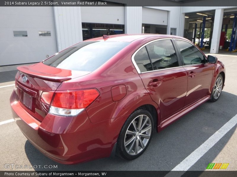 Venetian Red Pearl / Black 2014 Subaru Legacy 2.5i Sport