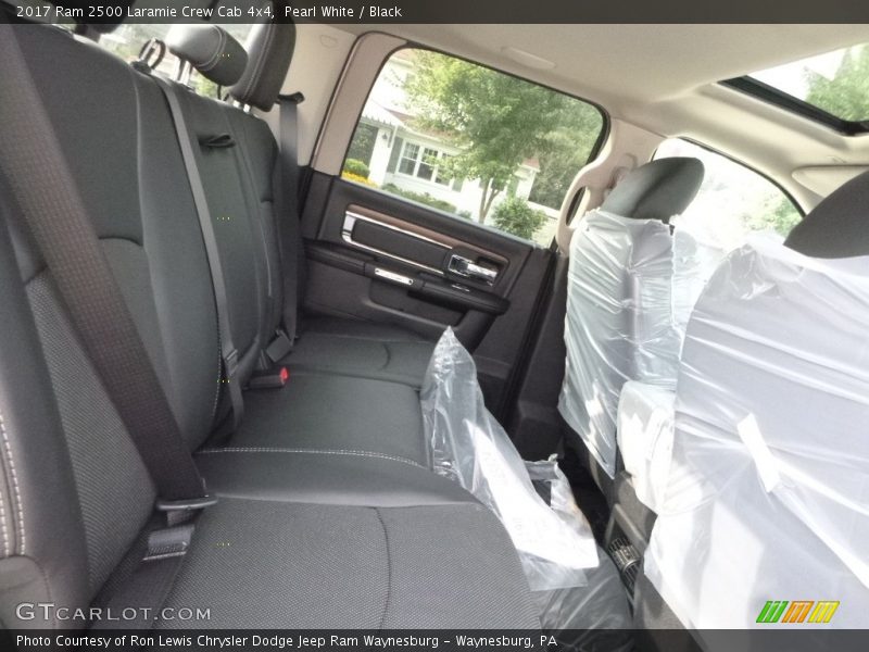 Pearl White / Black 2017 Ram 2500 Laramie Crew Cab 4x4