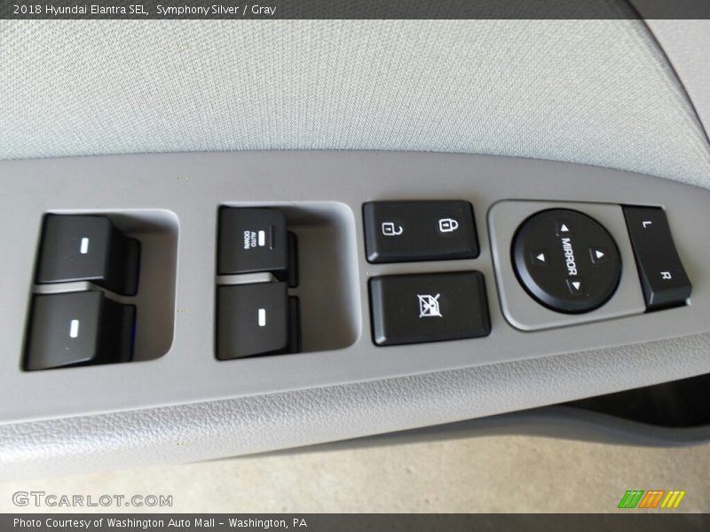 Symphony Silver / Gray 2018 Hyundai Elantra SEL