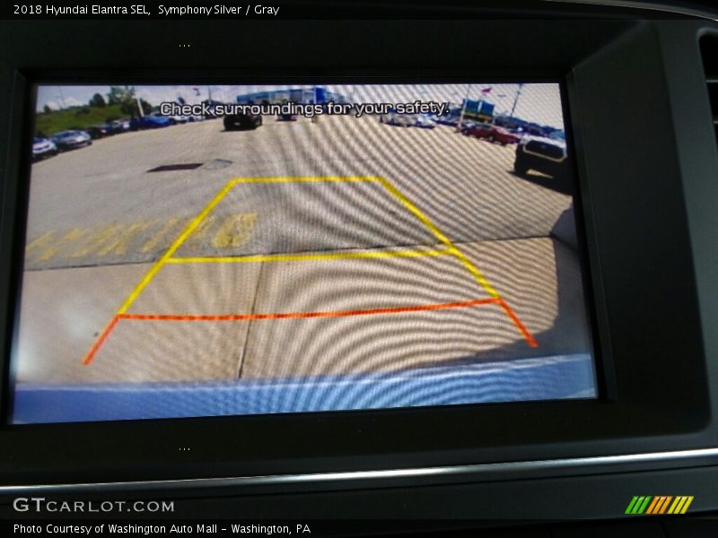 Symphony Silver / Gray 2018 Hyundai Elantra SEL