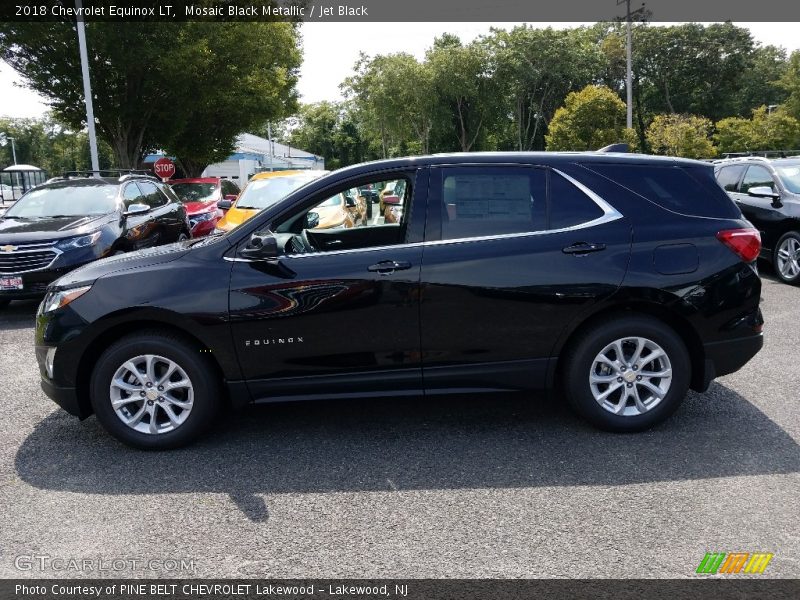 Mosaic Black Metallic / Jet Black 2018 Chevrolet Equinox LT