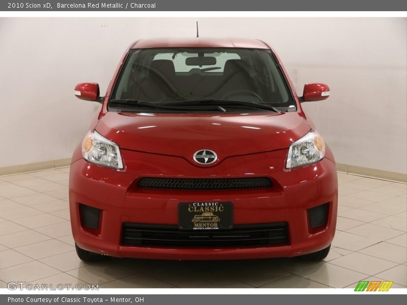 Barcelona Red Metallic / Charcoal 2010 Scion xD