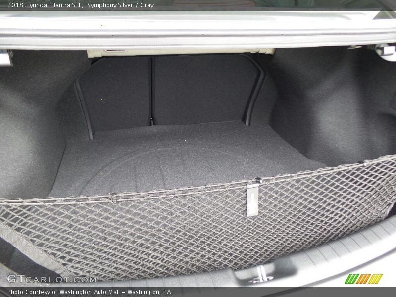  2018 Elantra SEL Trunk