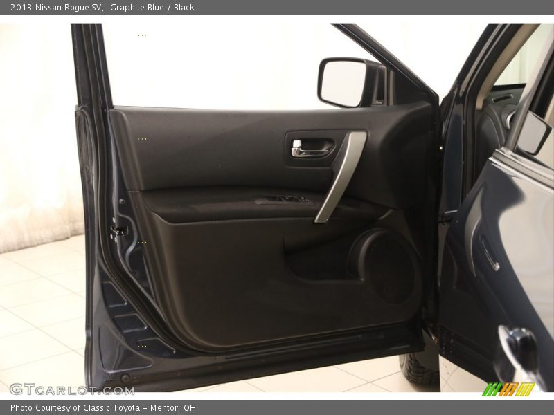 Graphite Blue / Black 2013 Nissan Rogue SV