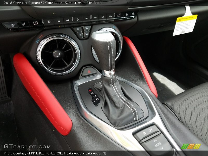  2018 Camaro SS Convertible 8 Speed Automatic Shifter