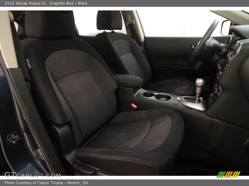 Graphite Blue / Black 2013 Nissan Rogue SV