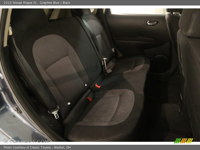 Graphite Blue / Black 2013 Nissan Rogue SV