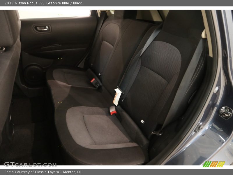 Graphite Blue / Black 2013 Nissan Rogue SV