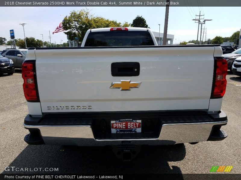 Summit White / Dark Ash/Jet Black 2018 Chevrolet Silverado 2500HD Work Truck Double Cab 4x4
