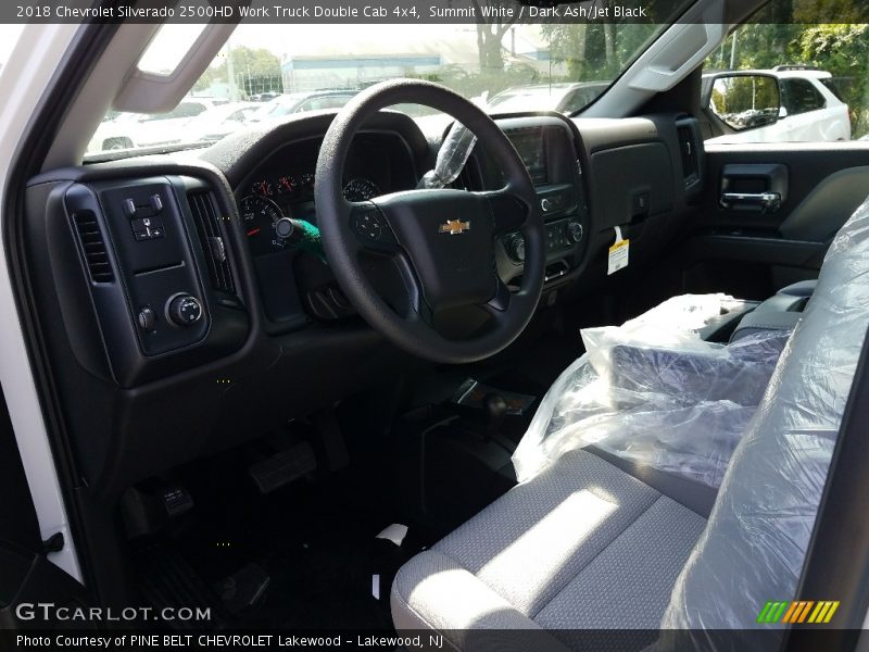 Summit White / Dark Ash/Jet Black 2018 Chevrolet Silverado 2500HD Work Truck Double Cab 4x4