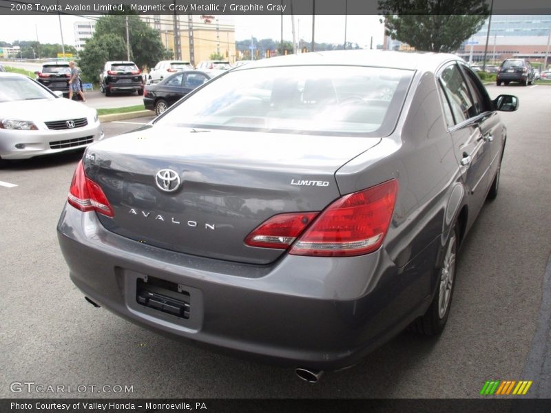Magnetic Gray Metallic / Graphite Gray 2008 Toyota Avalon Limited