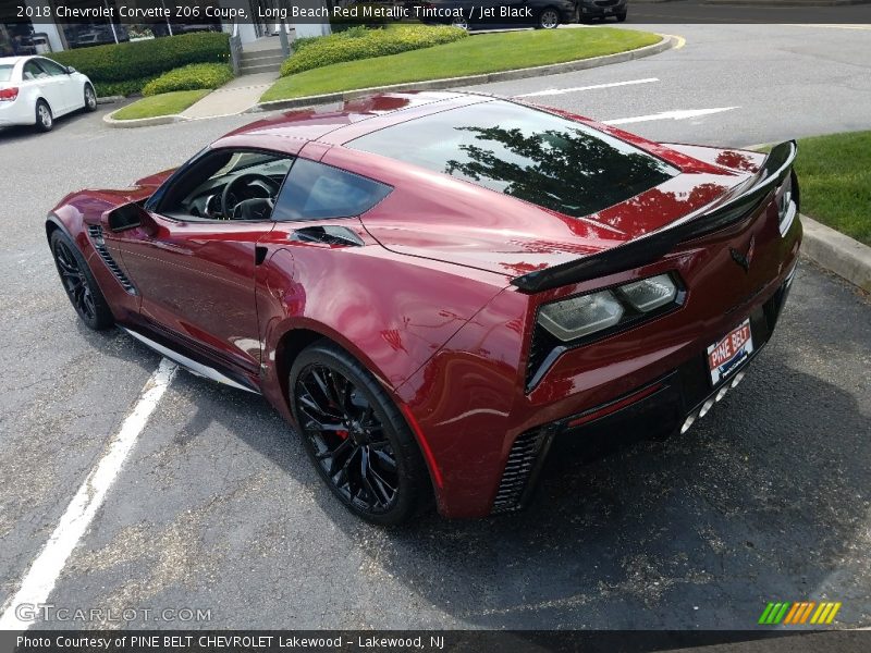 Long Beach Red Metallic Tintcoat / Jet Black 2018 Chevrolet Corvette Z06 Coupe