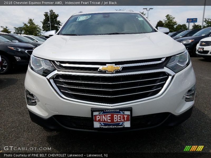 Iridescent Pearl Tricoat / Jet Black 2018 Chevrolet Equinox Premier AWD