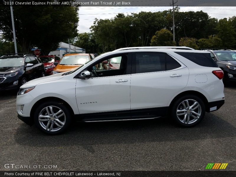 Iridescent Pearl Tricoat / Jet Black 2018 Chevrolet Equinox Premier AWD