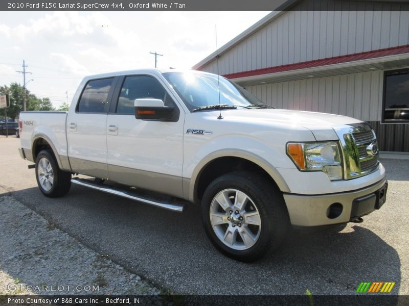 Oxford White / Tan 2010 Ford F150 Lariat SuperCrew 4x4
