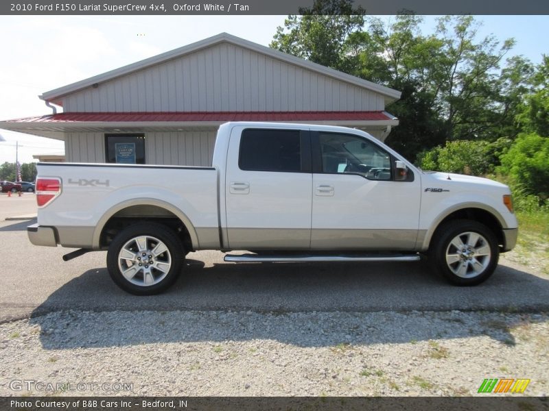 Oxford White / Tan 2010 Ford F150 Lariat SuperCrew 4x4