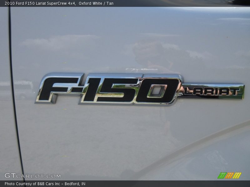 Oxford White / Tan 2010 Ford F150 Lariat SuperCrew 4x4