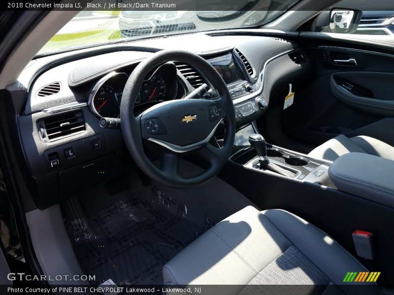 Black / Jet Black/Dark Titanium 2018 Chevrolet Impala LS