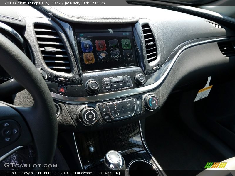 Black / Jet Black/Dark Titanium 2018 Chevrolet Impala LS