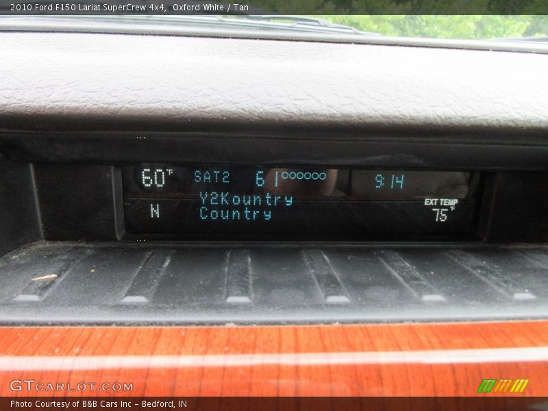 Oxford White / Tan 2010 Ford F150 Lariat SuperCrew 4x4