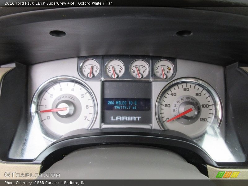 Oxford White / Tan 2010 Ford F150 Lariat SuperCrew 4x4