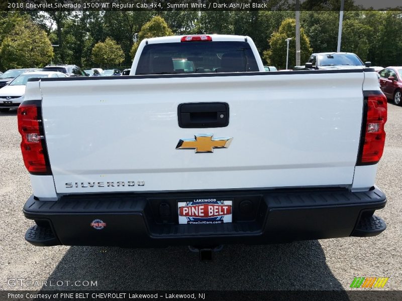 Summit White / Dark Ash/Jet Black 2018 Chevrolet Silverado 1500 WT Regular Cab 4x4