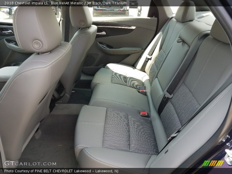 Blue Velvet Metallic / Jet Black/Dark Titanium 2018 Chevrolet Impala LS