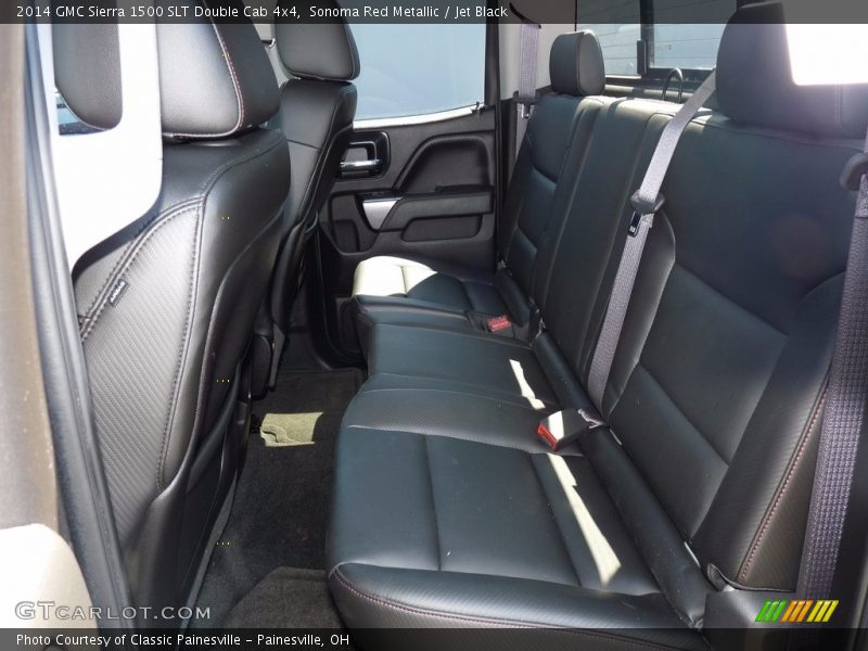 Sonoma Red Metallic / Jet Black 2014 GMC Sierra 1500 SLT Double Cab 4x4